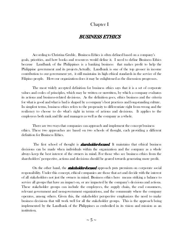Ethics of term paper services